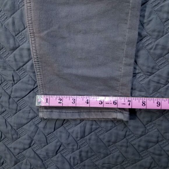 Vintage Genes Black Jeans Mens 36x32 Purple Slim Fit Dark Wash American Denim - Picture 5 of 12